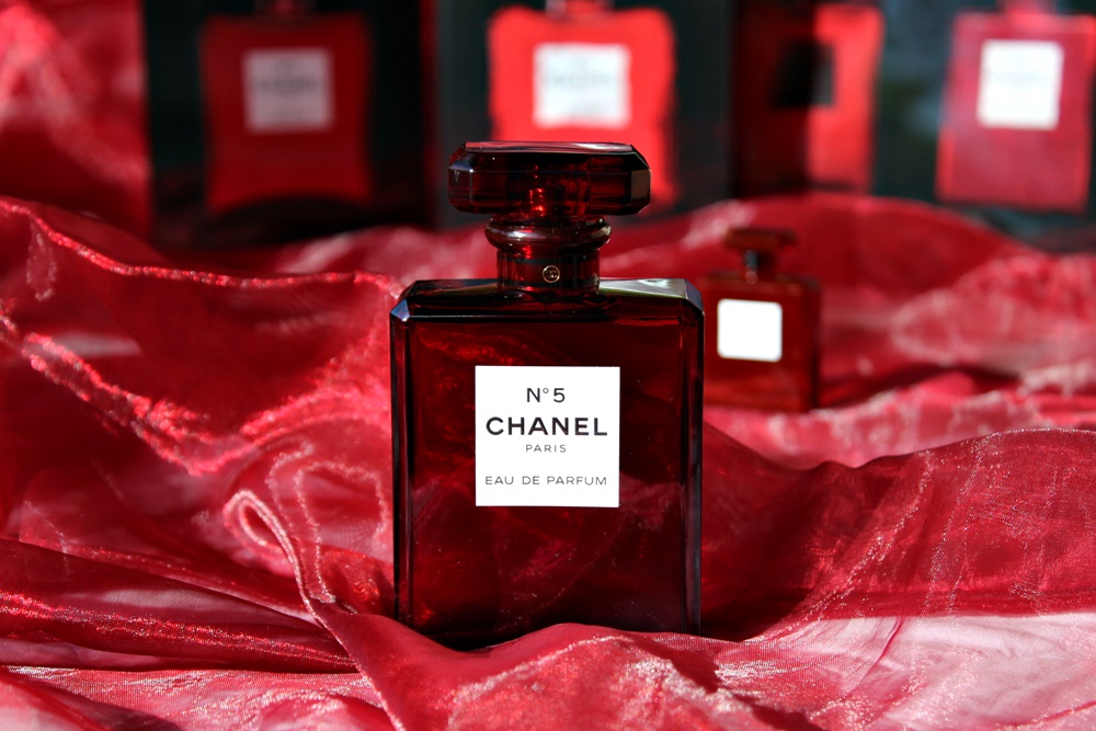 chanel N°5 RED edizione limitata eau de Parfum natale Kate on beauty