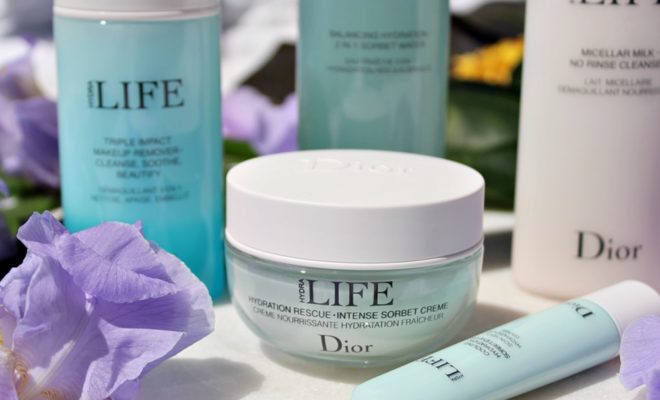 dior hydra life skincare bellezza naturale programma sorbetto detergenti kate on beauty