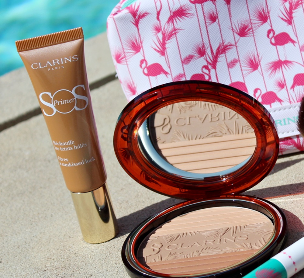 sunkissed clarins make-up estate kate on beauty 