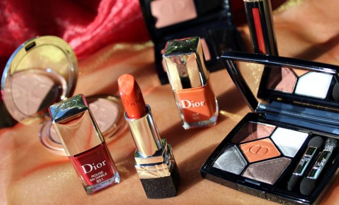 Dior En Diable fall look 2018 makeup kate on beauty